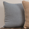Mini Box Blue Pillow