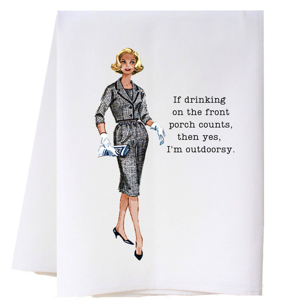 Outdoorsy Kitchen Towel