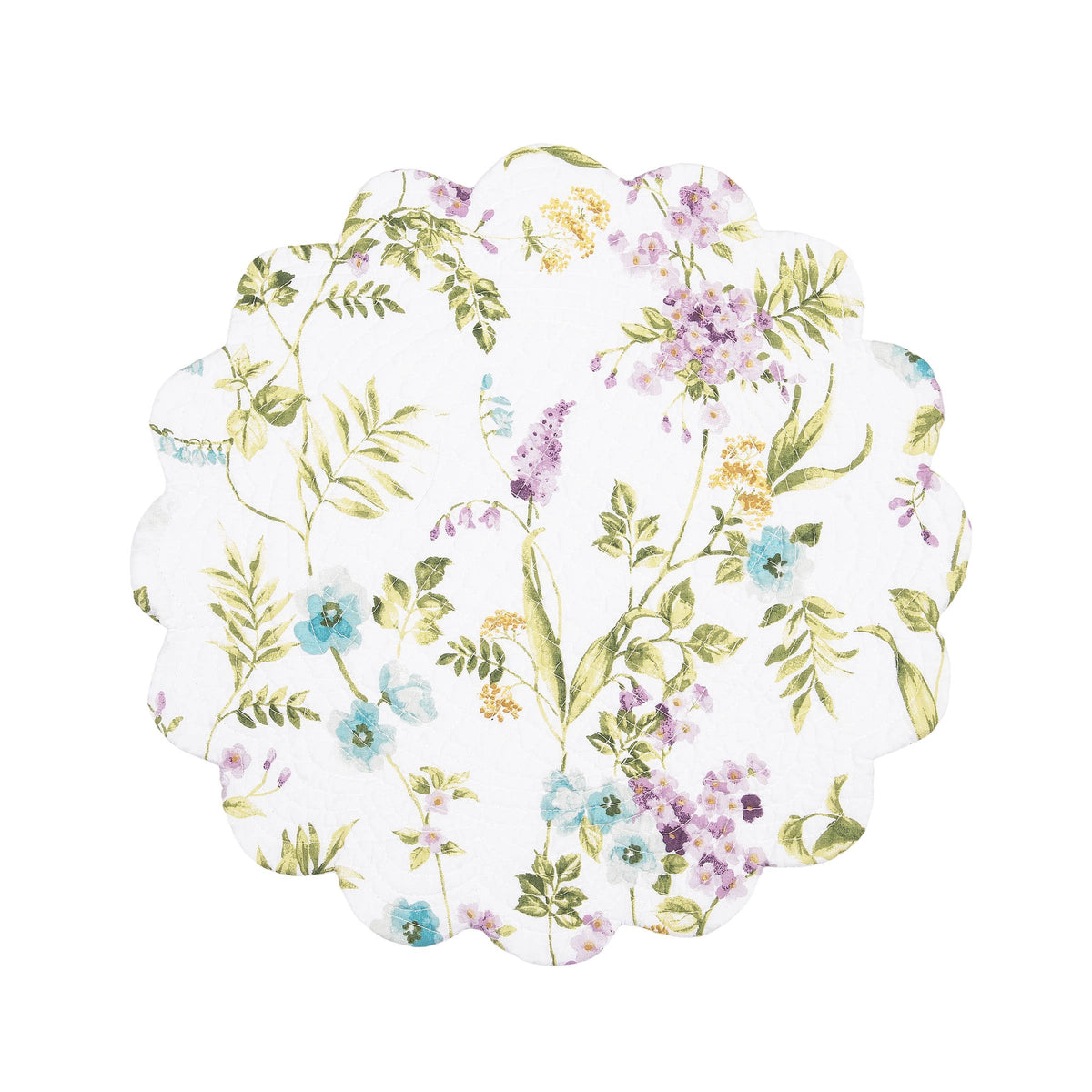 Carley Floral Round Placemat