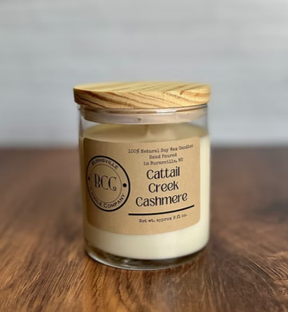 Burnsville Candle - Cattail Creek Cashmere