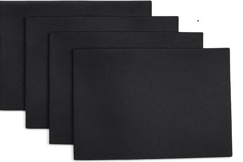 Black Everyday Design 14"x20" Placemat
