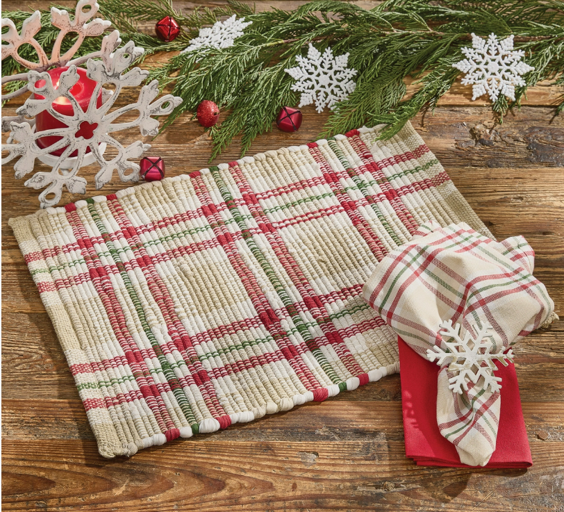 Placemat Cozy Christmas Chindi