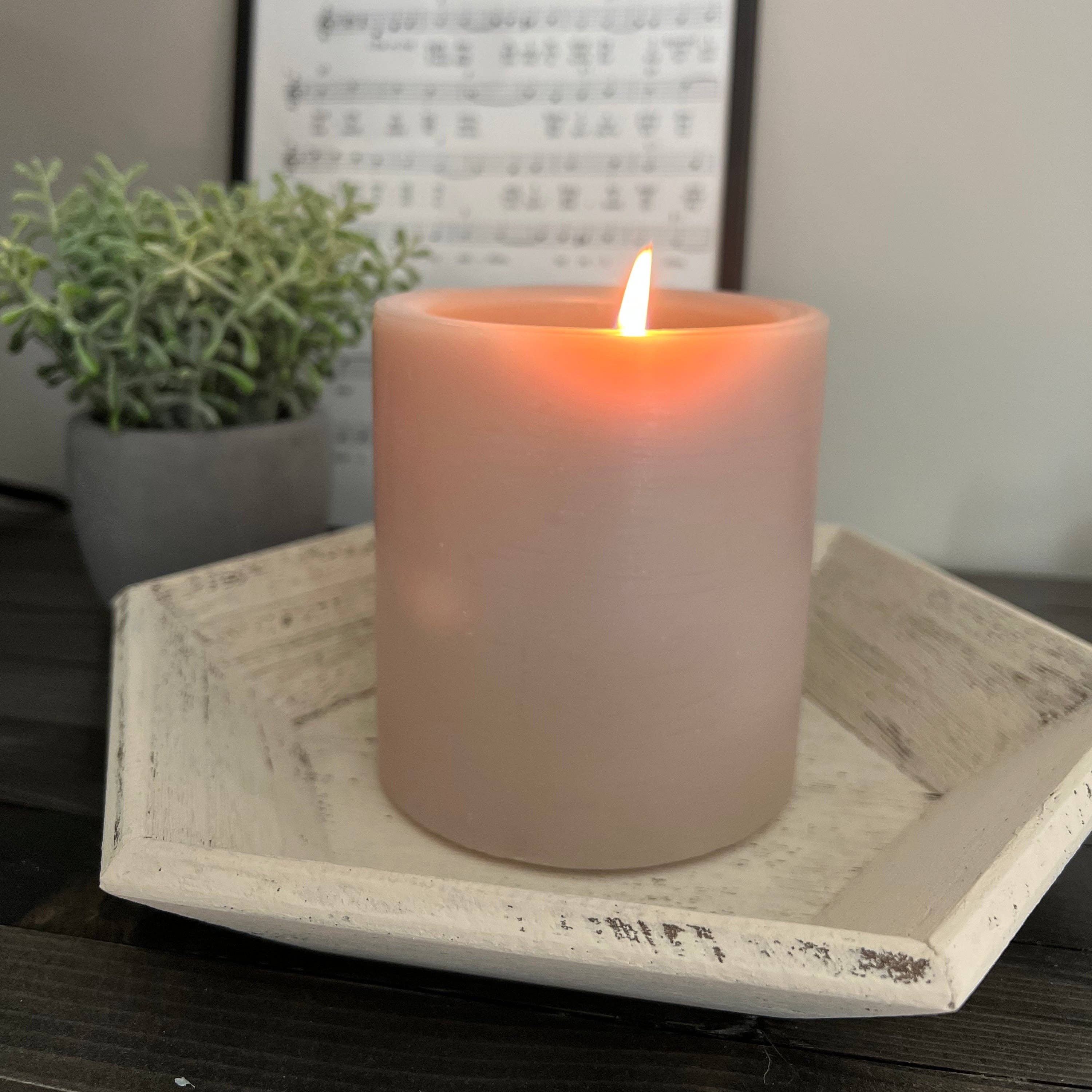 Sweet Oatmeal Cookie Spiral Candle