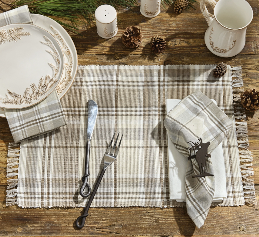 Cliffside Plaid Placemat
