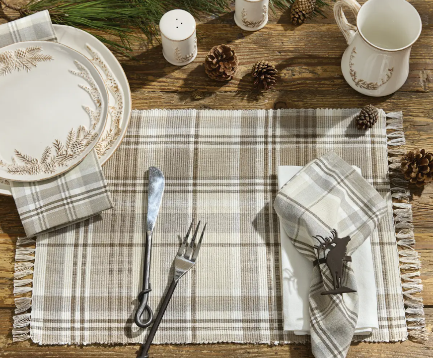Cliffside Plaid Napkin