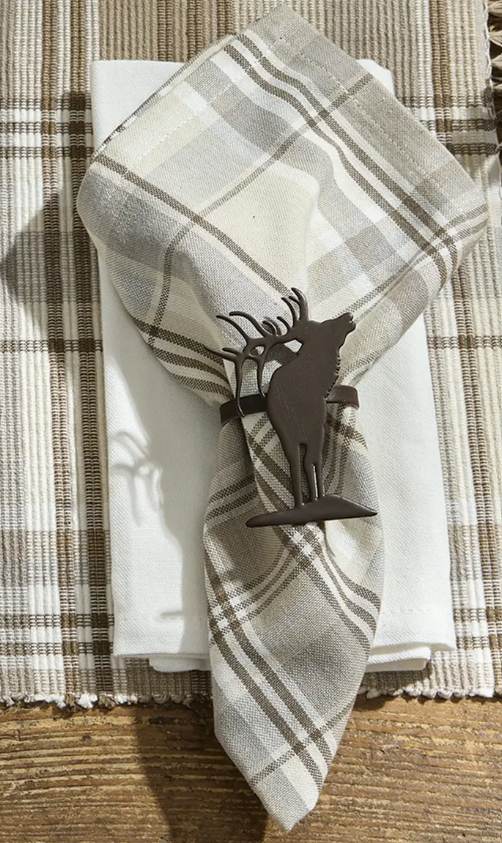 Cliffside Plaid Napkin