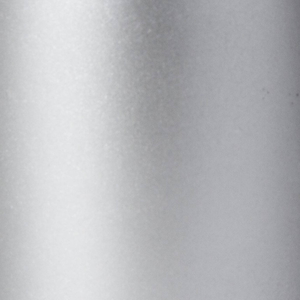 10" Straight Metallic Candles Set of 2 Silver Paraffin