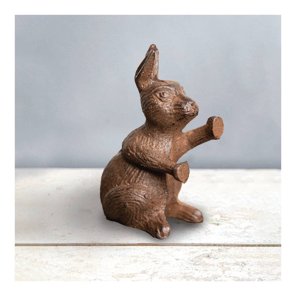 Cast Iron Bunny Door Stop