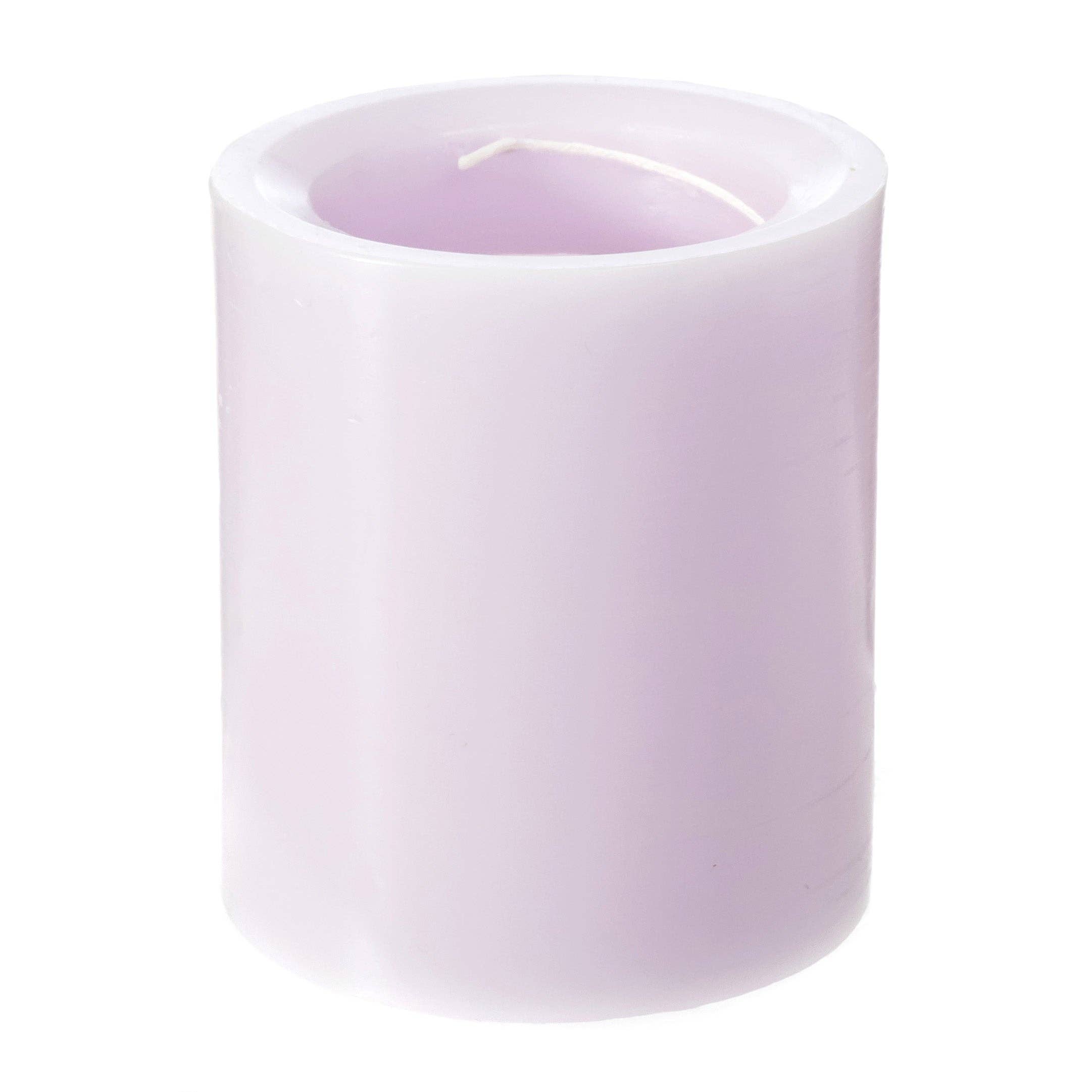 Spiral Candle Lavender and Chamomile