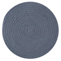 Essex Round Placemat - Marine Blue
