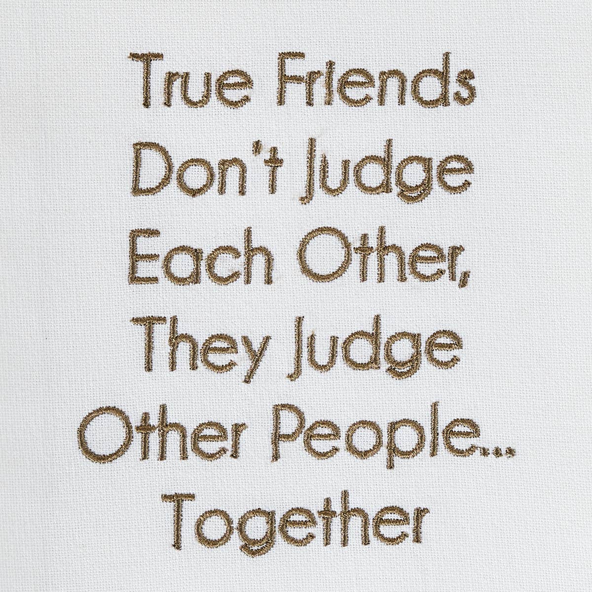 True Friends Dishtowel