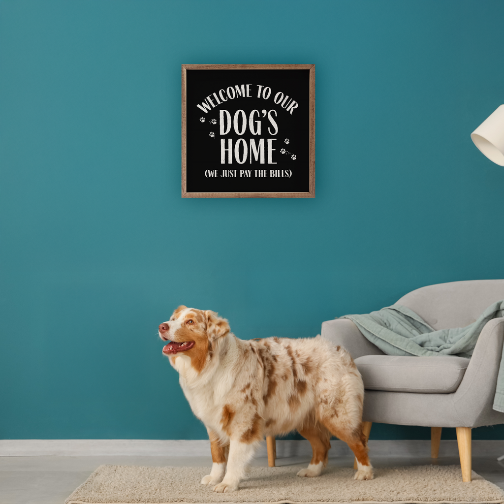 Welcome To Our Dog's Home