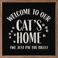 Welcome To Our Cat's Home