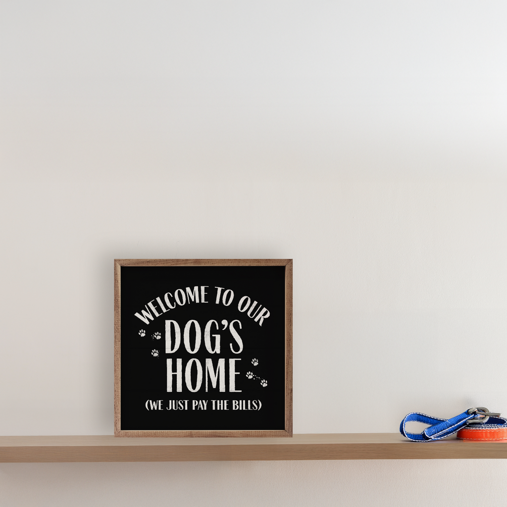 Welcome To Our Dog's Home