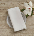 Linen Napkin - Bleached White