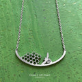 Close 2 UR Heart Bee Necklace