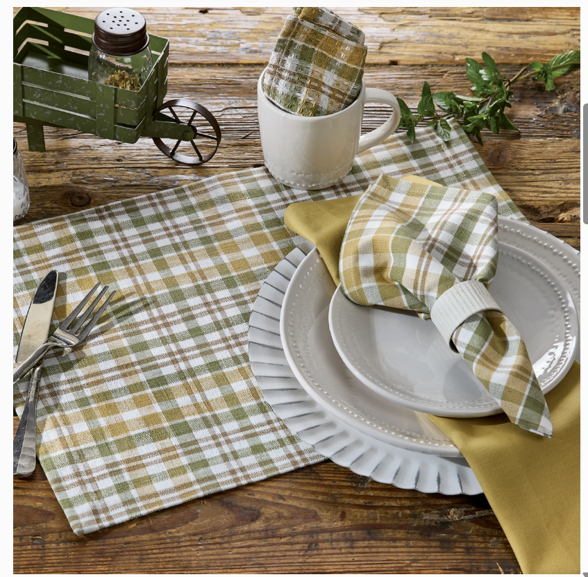 Farmstead Plaid Napkin