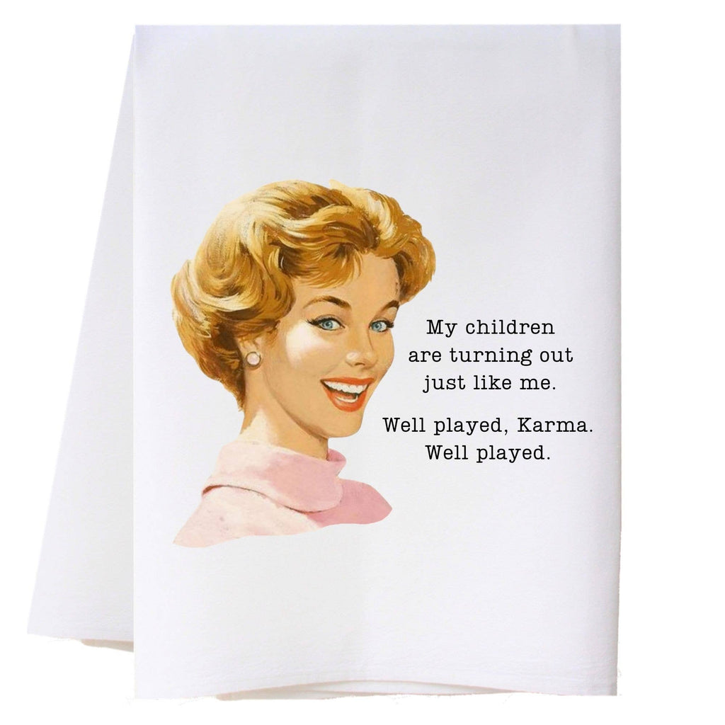 Well Played Karma Kitchen Towel
