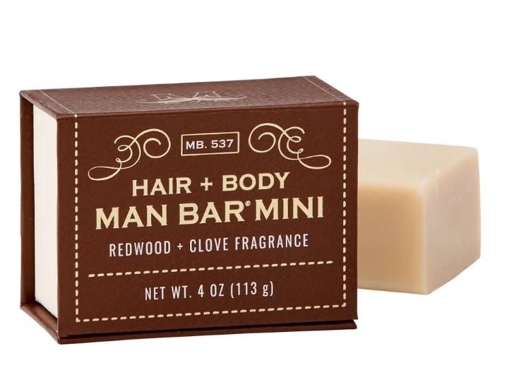 Man Bar Mini - Redwood and Clove
