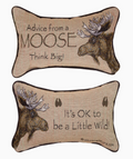 Advice from A Moose - Word Pillow