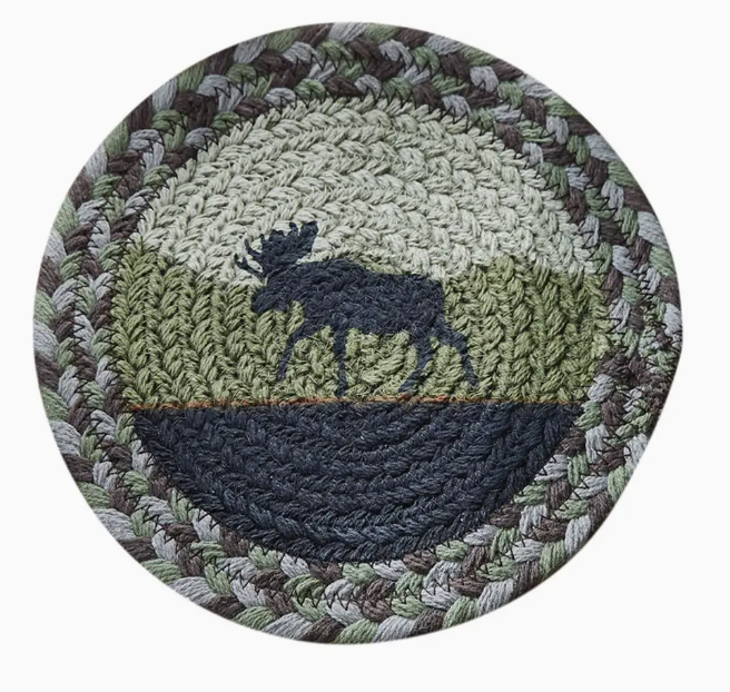 Moose Braided Trivet