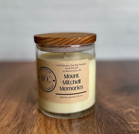 Burnsville Candle - Mt Mitchell Memories