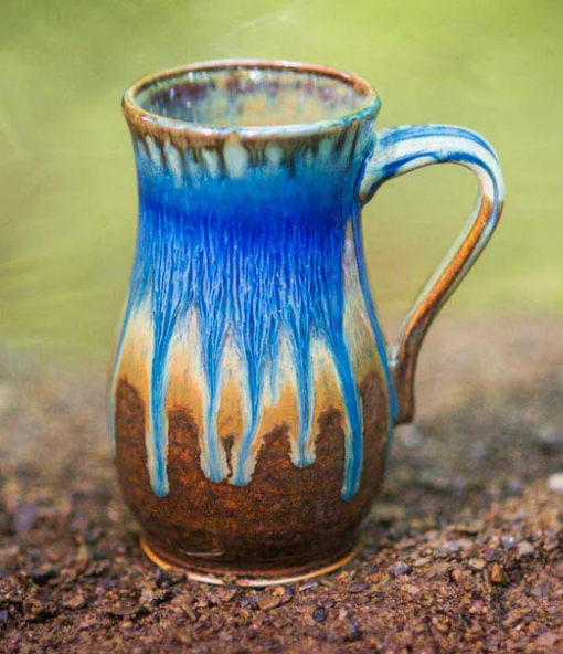 15 oz. Curved Ceramic Mug