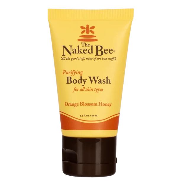 Naked Bee Body Wash 1.5oz. Mini