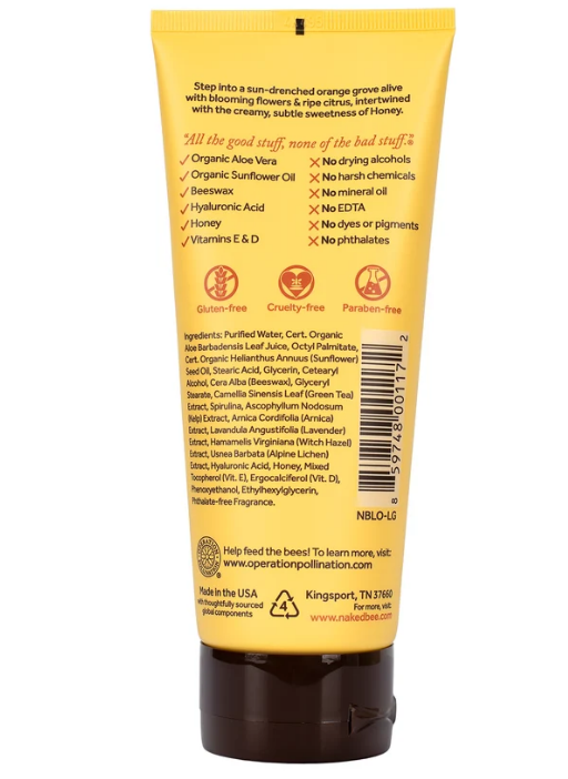 Naked Bee Hand & Body Lotion 2.25oz