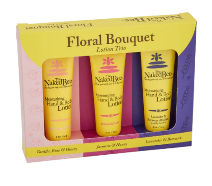 Naked Bee Fruit Lotion Trio