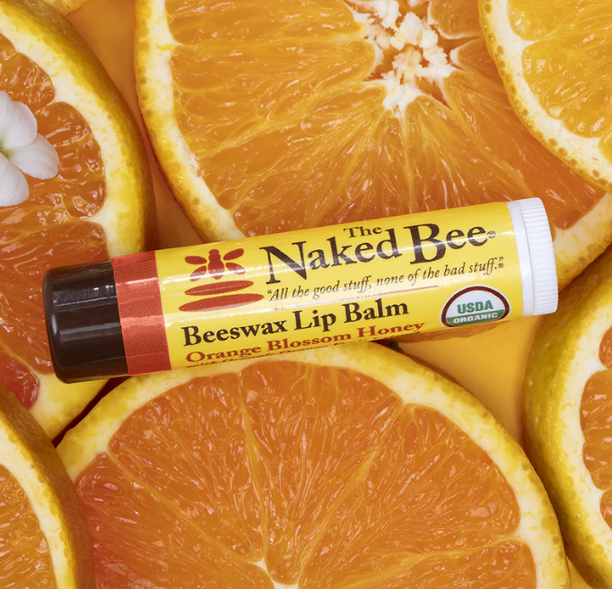 Naked Bee Lip Balm Orange Blossom Honey