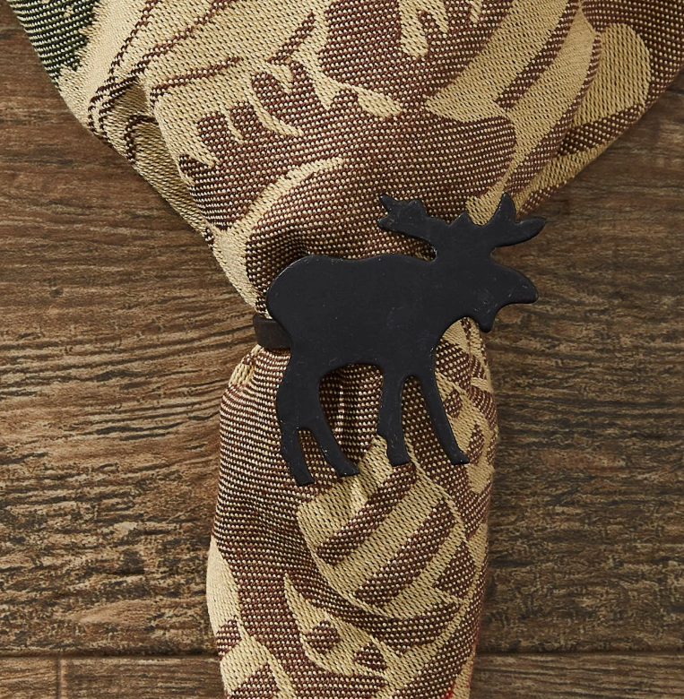 Moose Napkin Ring - Iron Finish
