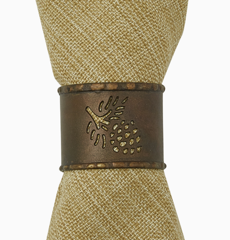 Fulton Pinecone Cuff Napkin Ring