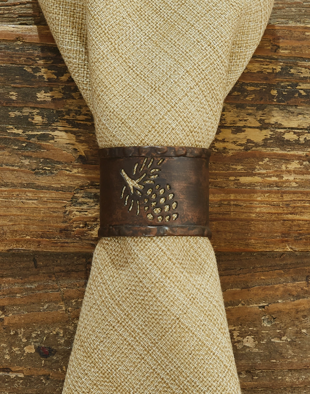Fulton Pinecone Cuff Napkin Ring