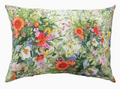 Butterfly Squares All Over Florals Climaweave Pillow