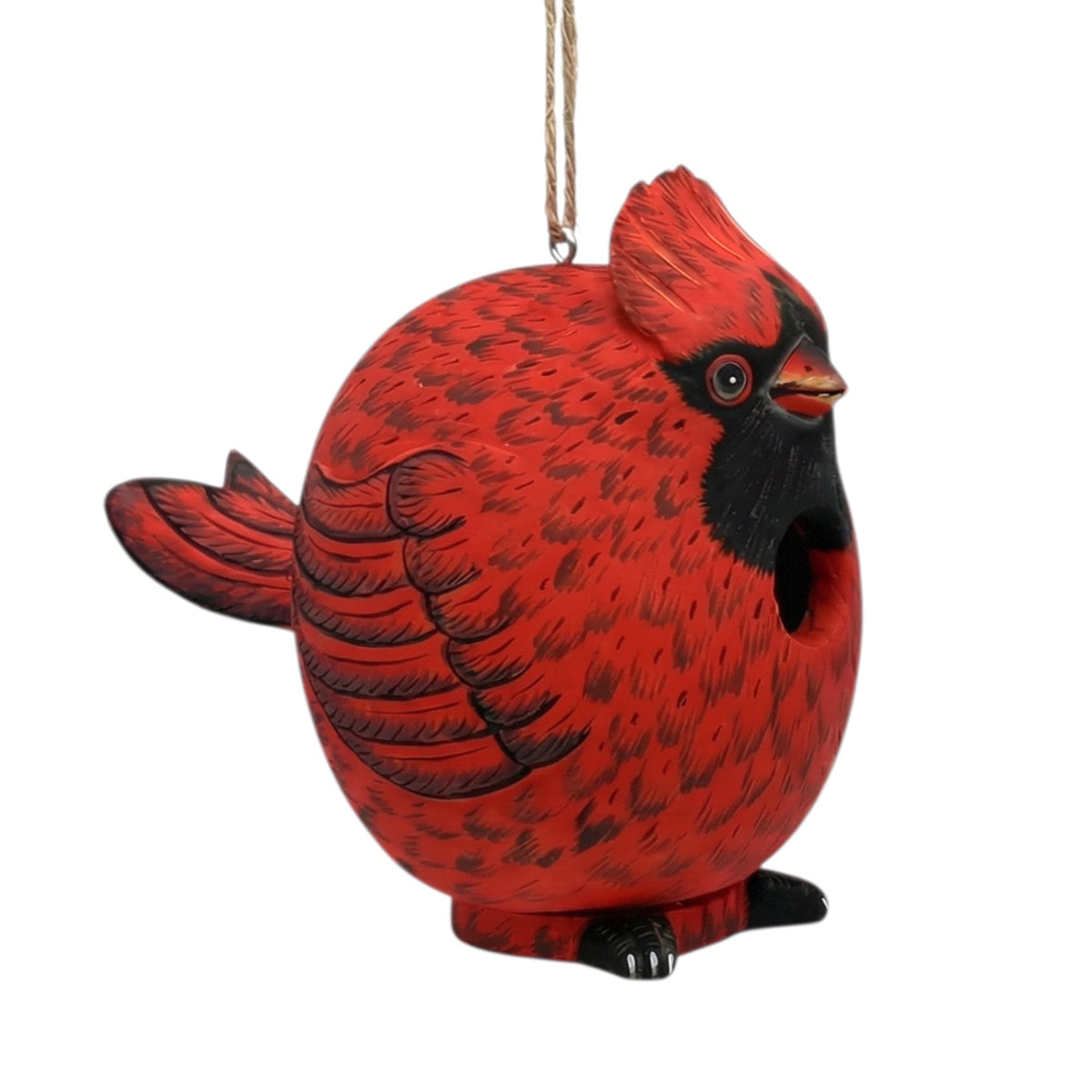 Cardinal Gord-O Wooden Birdhouse