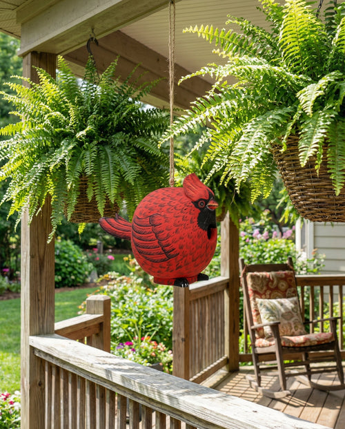 Cardinal Gord-O Wooden Birdhouse