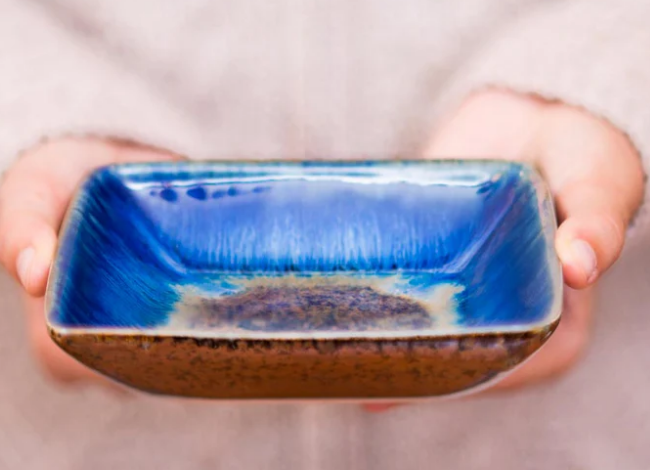 Small Ceramic Square Plate