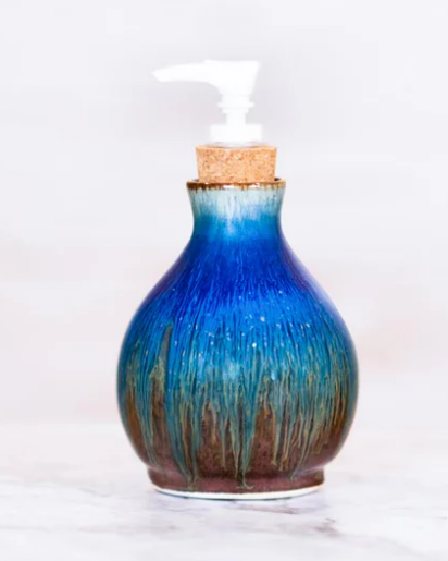 14.5 oz. Ceramic Soap Dispenser Bottle