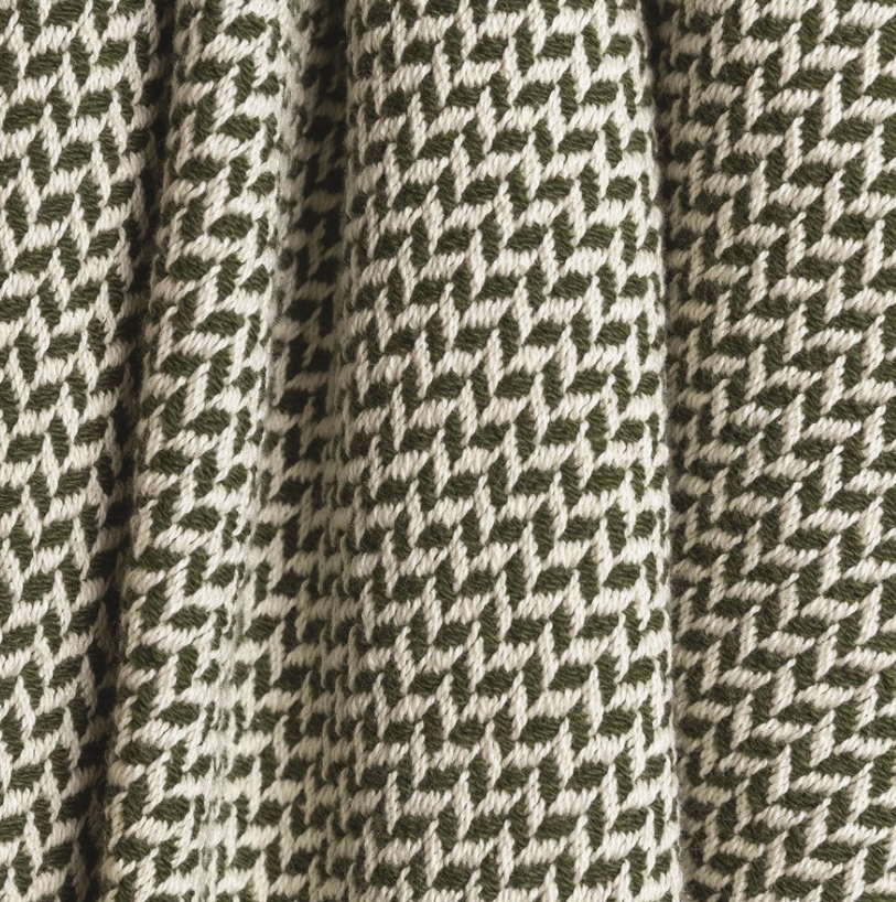 Dashing-Texture-Green-Throw
