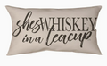 She's Whiskey 17X9 Climaweave Pillow