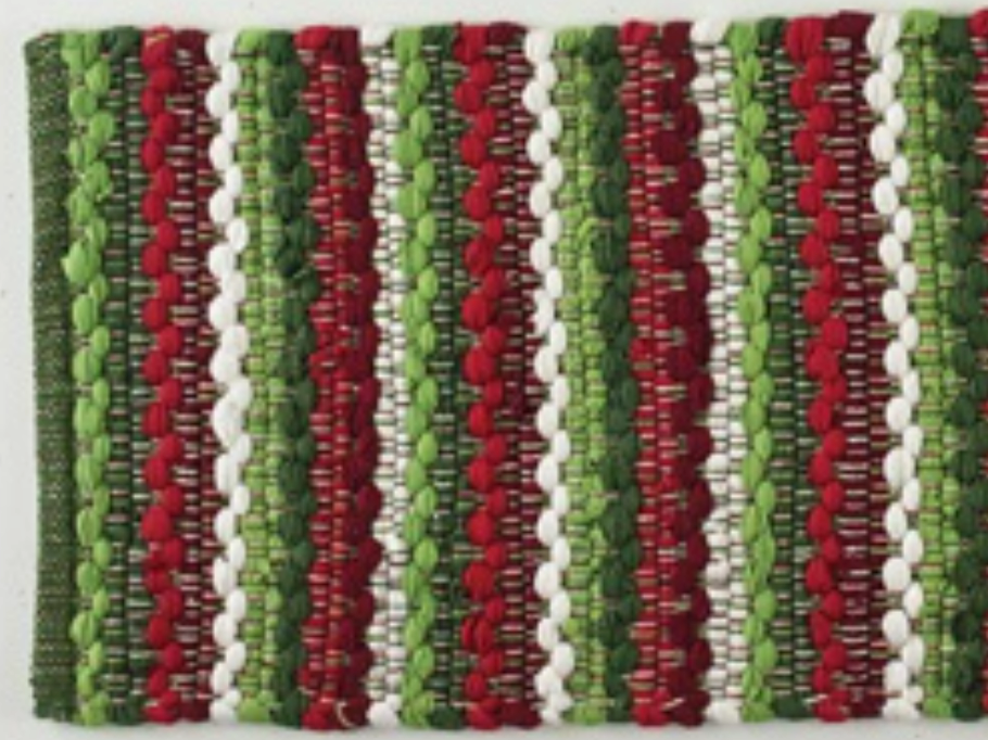 Placemat Chindi Wintergreen