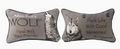 Advice from A Wolf - Word Pillow